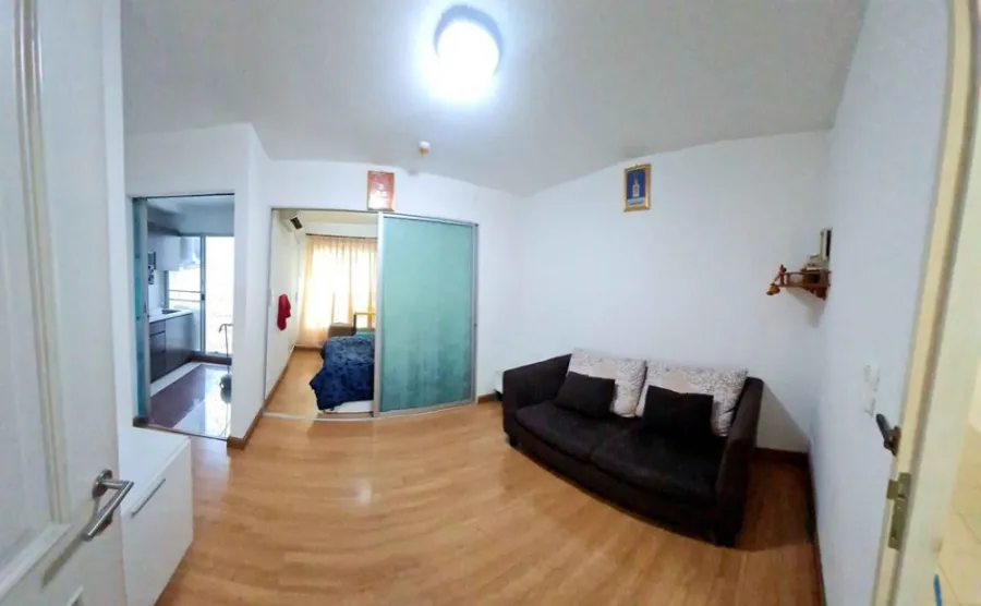 For rent Den Vibhavadi Condominium The room is ready, the price is not strong, comes with full facilities, hurry to reserve