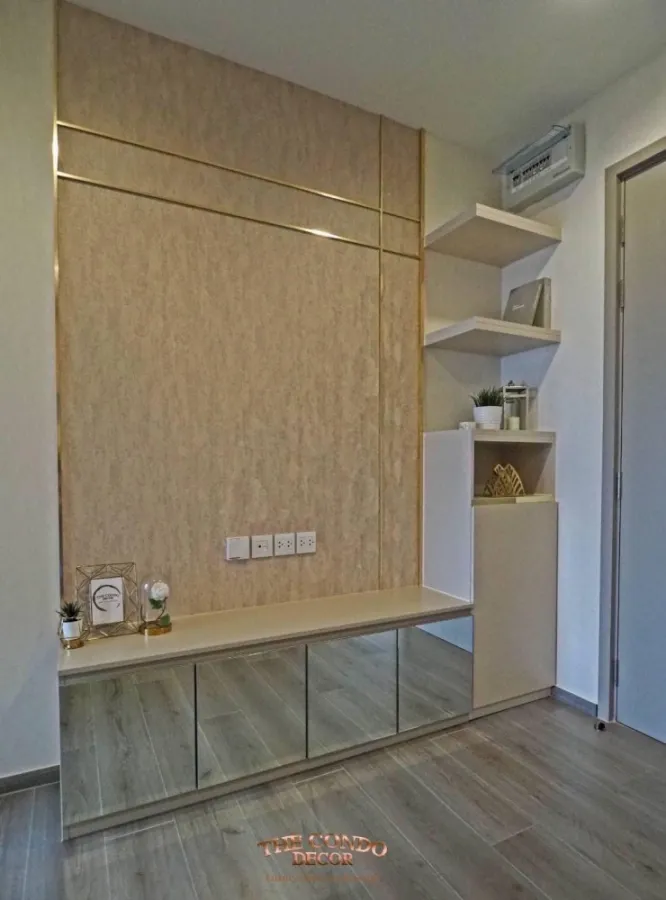 Condo for rent, sale, The Politan Aqua, beautiful decorated room, elegant style Great built-in, fully furnished, don't miss it.