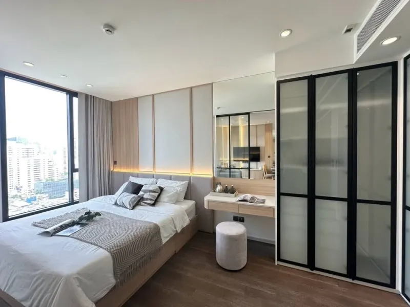 ให้เช่า MUNIQ Sukhumvit 23 Pet friendly วิวไม่บล๊อค เฟอร์นิเจอร์บิวท์อิน เครื่องใช้ไฟฟ้าครบพร้อมเข้าอยู่