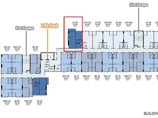 ขายดาวน์ แอสปาย รัชโยธิน 1 Bedroom Plus ชั้น 5 ตึก B มุม private จองด่วน ห้ามพลาด images