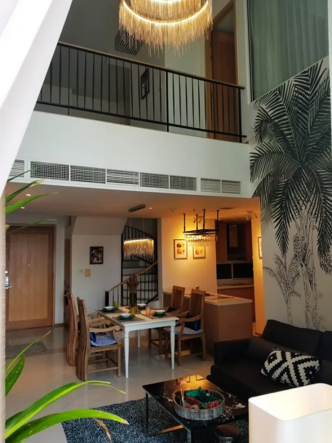 For sale, for rent, The Empire Place Sathorn-Narathiwat, 20th floor, DUPLEX, beautifully decorated, nice to live in. Book now, don't miss it.