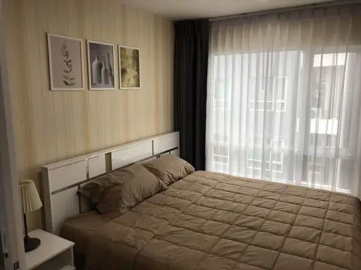 ให้เช่าคอนโด Regent Home สุขุมวิท 81 ใกล้ BTS อ่อนนุช เฟอร์ครบ มีเครื่องซักผ้า แบบนี้ต้องจอง