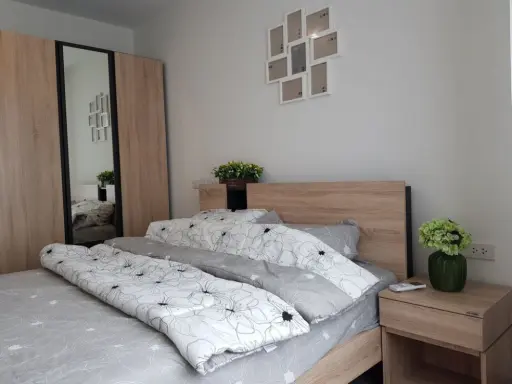 Condo for rent, Rich Park Triple Station, near the Airport Rail Link, good location, don't miss it!!