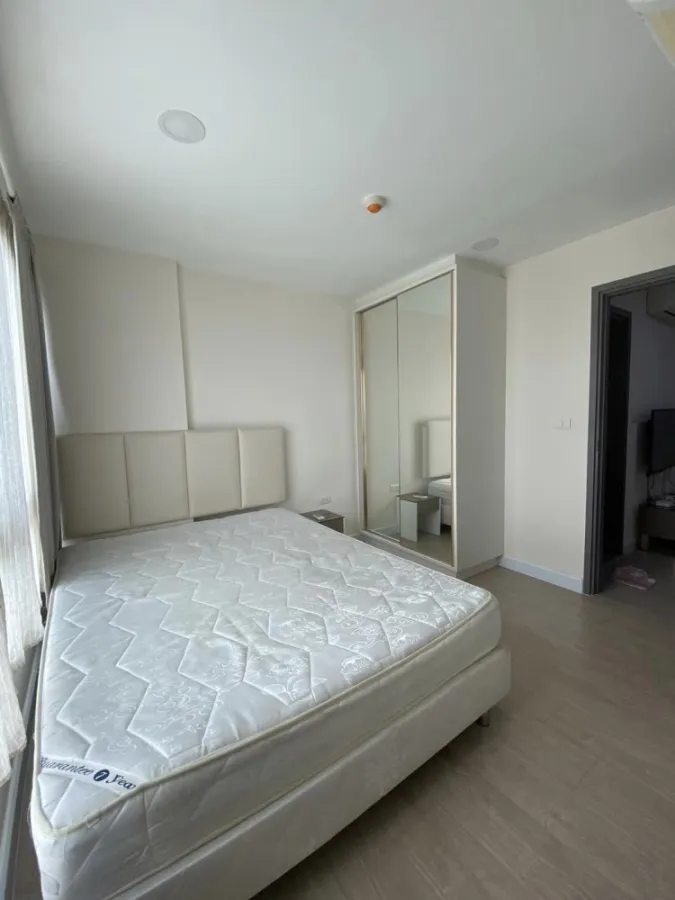 For rent, Metro Luxe Rose Gold Phahol-Sutthisan, top floor, unblocked view, complete facilities, hurry to book.