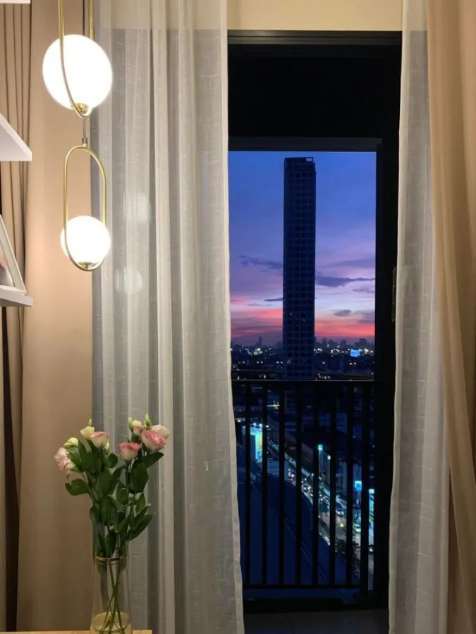 Condo for sale, Knightsbridge Prime On Nut, high floor, corner room, city view, no block view, beautiful decoration, very nice room