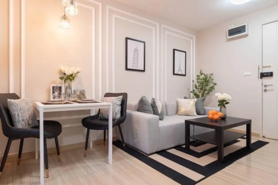 Urgent sale, Condo Phe-La, 1 bedroom, 1 bathroom, 16th floor, high view, decorated and ready to move in, you can't miss it.