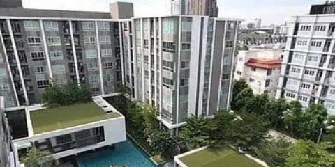 ให้เช่า D condo sukhumvit 109 ราคาถูกมากกก วิวสระ จองเลย