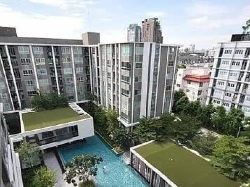 ให้เช่า D condo sukhumvit 109 ราคาถูกมากกก วิวสระ จองเลย images