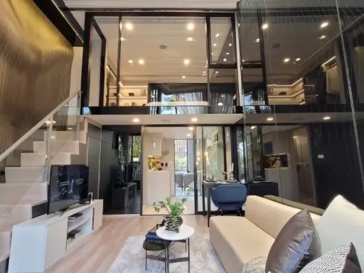 ขาย KnightBridge Space Sukhumvit-Rama 4 ชั้นสูง ห้อง DUPLEX พร้อมสิ่งอำนวยความสะดวกมากมาย จองเลย images