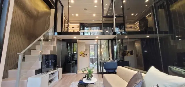 ขาย KnightBridge Space Sukhumvit-Rama 4 ชั้นสูง ห้อง DUPLEX พร้อมสิ่งอำนวยความสะดวกมากมาย จองเลย images
