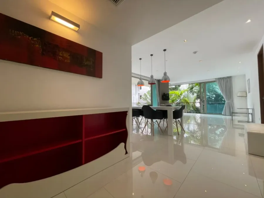 ขาย ให้เช่า The Sanctuary Wong Amat ขนาด 145.78 ตรม. ห้องใหญ่มาก คอนโดเงียบสงบและมีความเป็นส่วนตัวมาก ต้องจอง