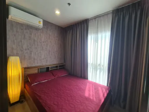 ให้เช่า คอนโด The Politan Aqua 1ห้องนอน 1ห้องน้ำ เฟอร์ครบ เห็นวิวเมืองและวิวแม่น้ำ จองเลย