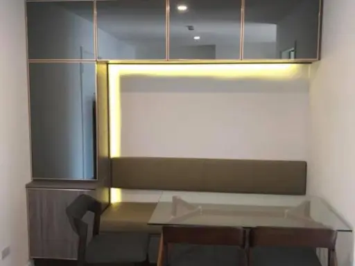 - Rent lumpini place bangna km.3, 4th floor, building A, 2 bedrooms, beautiful room, fully furnished, central, ready, price, talk, hurry