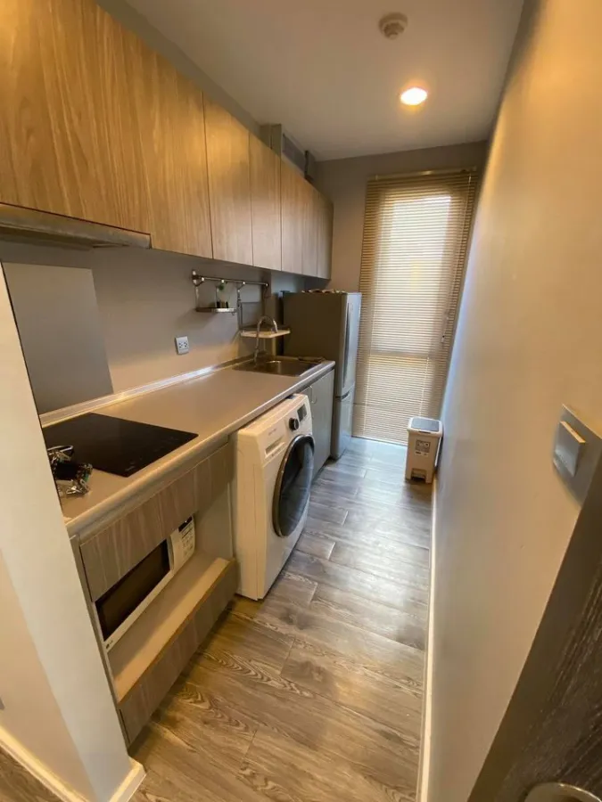For sale Modiz Ladprao 18, spacious room There is a lot of usable space. with built-in furniture Buy now, don't be late