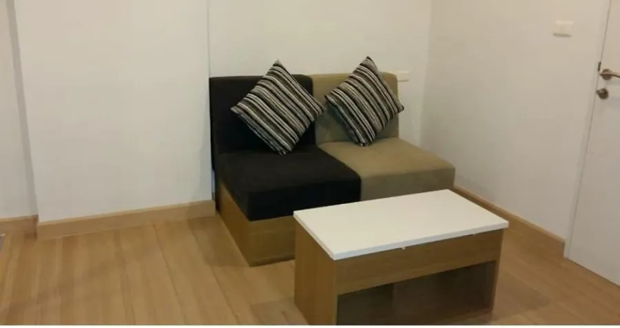For rent, The Niche ID Bang Khae, 6th floor, Building B, separates the room. Ready to move in immediately. Book now. Don't wait.