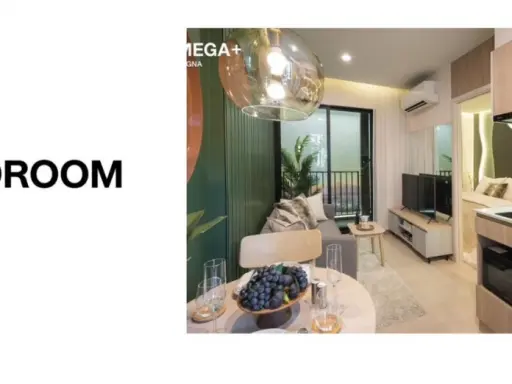 Selling down payment Noble New Mega Plus Bangna, high floor, comes with a special price that you must not miss. images