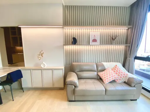 For Rent Ashton Asoke-Rama 9 ชั้น 12A ห้องกว้าง ทีวีจอใหญ่จุใจ Buit-In สวยทั้งห้อง ไม่จองพลาดสุดๆ