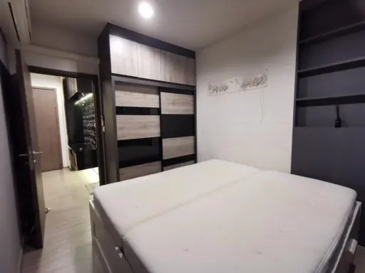 For rent The Line Wong Sawang, beautiful room, built-in, fully furnished, ready to move in Hurry up and book now. Don't wait. images