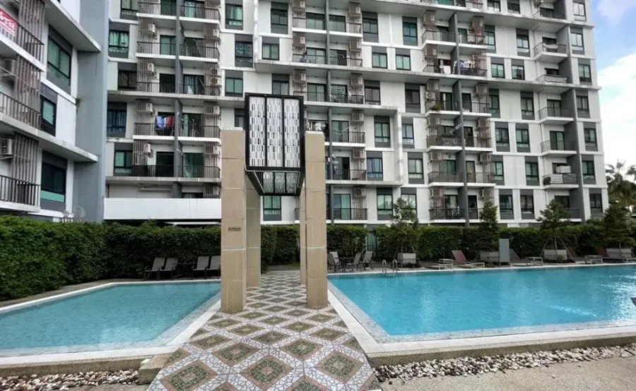 For rent I condo Ngamwongwan 1 ห้องใหญ่อยู่สบาย พื้นที่ใช่สอยเยอะ รีบมาจับจองด่วนๆ ก่อนพลาดเลยจ้า
