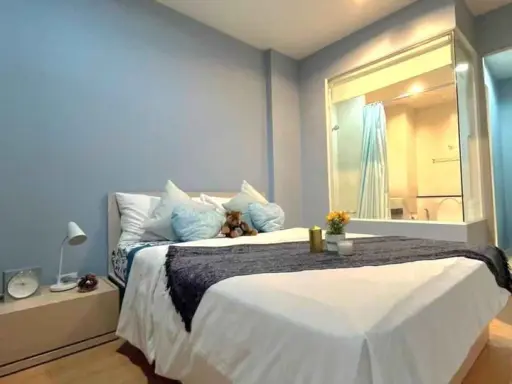 Condo for sale, rent, Ideo Ratchada - Huai Khwang, fully furnished, near BTS, golden location, book now!! images