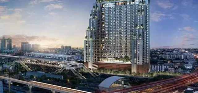 ขายดาวน์คอนโด The Livin Ramkhamhaeng 2 Bedroom ชั้น 38 ได้วิวสูง พร้อมการเดินทางสะดวก ซื้อเลย images
