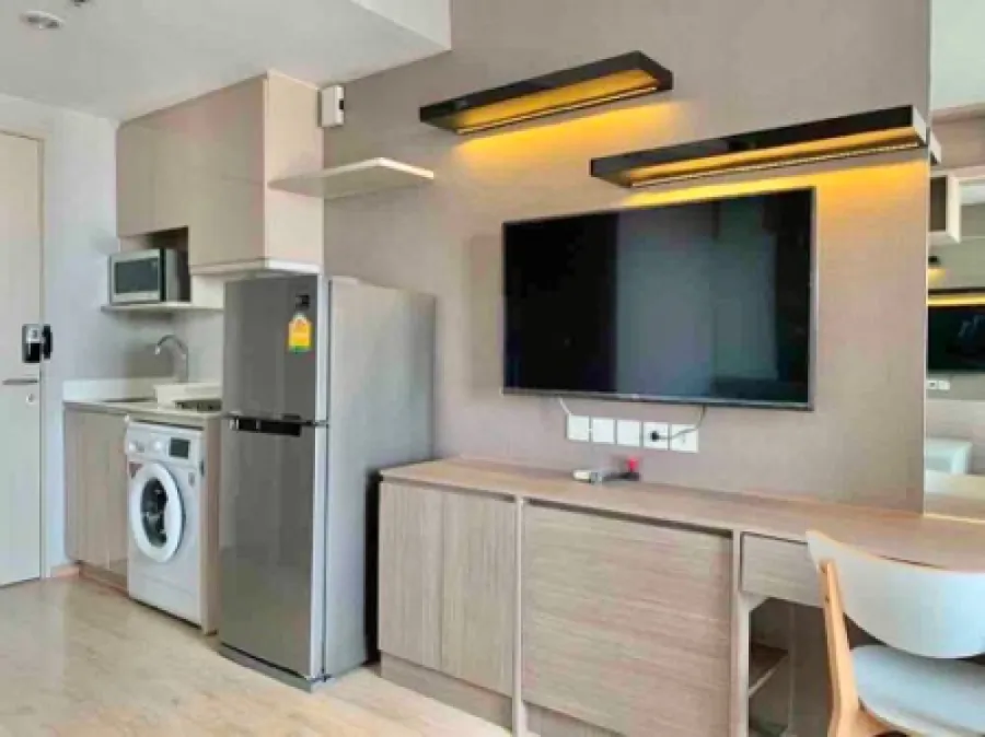 For rent!! Condo Ideo Chula Samyan, 17th floor, built in furniture, ready to move in, don't miss it!!