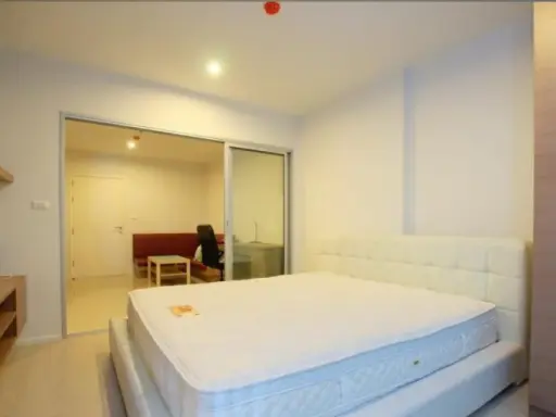ปล่อยเช่า Aspire Rama 9 Fully Furnished เตียงไซด์ใหญ่จุใจ นุ่มมากนอนหลับสบายใครๆก็ชอบรีบเลย images