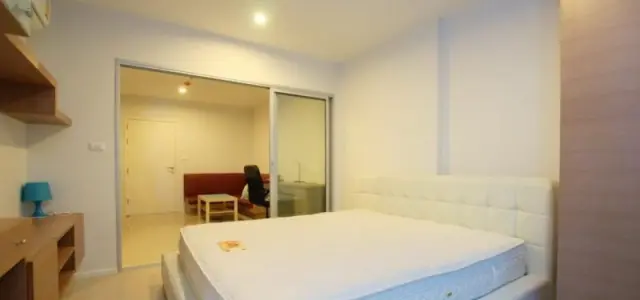 ปล่อยเช่า Aspire Rama 9 Fully Furnished เตียงไซด์ใหญ่จุใจ นุ่มมากนอนหลับสบายใครๆก็ชอบรีบเลย images