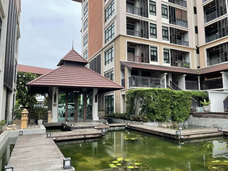 ขาย คอนโด บ้านนวธารา เฟอร์+เครื่องใช้ไฟฟ้าครบชุด ตกแต่งพร้อม ลากกระเป๋ามาได้เลยจ้า