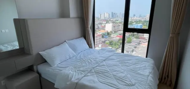 ให้เช่า คอนโด ไพรเวซี่ ท่าพระ อินเตอร์เชนจ์ ห้องน่าอยู่สไตล์โมเดิร์น โทนสีละมุน เฟอร์ครบ รีบจองเลย images