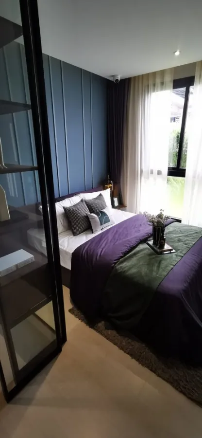 Selling down payment New Cross Khu Khot Station, Building C, 7th floor, garden view, good project, nice to live in. Book now before it slips away.
