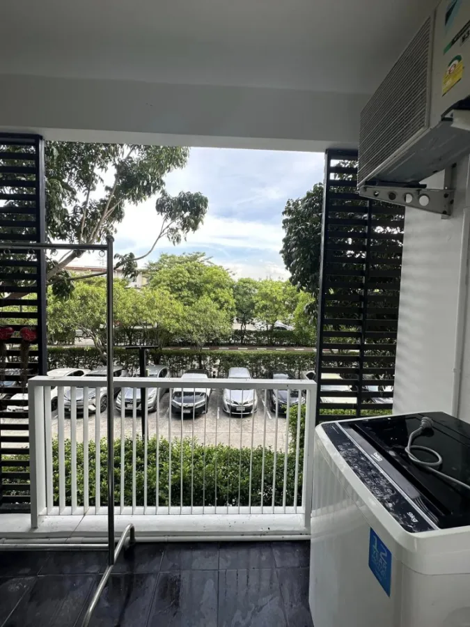 For sale: A Space Sukhumvit 77, natural view, open and cool, comfortable to sleep, rooms divided into proportions. Room decoration line, reserve now.