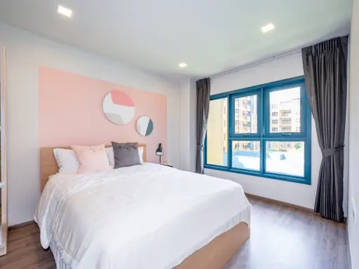 ให้เช่า!! คอนโด เดอะ เบส สุขุมวิท 50 ชั้น 4 ตึก A ห้องตกแต่งสวย น่าอยู่ ไม่ควรพลาด จองเลย ด่วนๆ!! images