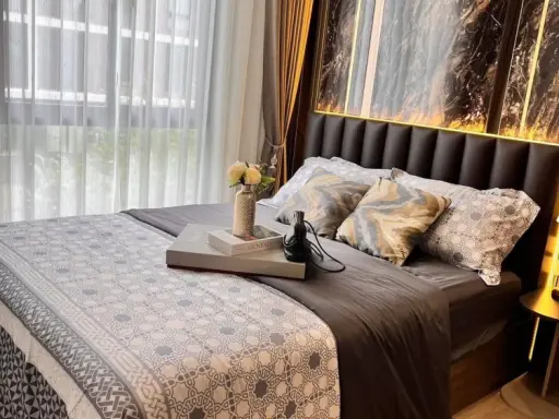 ให้เช่า NUE CORE KHU KHOT STATION ~Modern Luxury ~ แต่งหรูรอบห้อง วิวสระว่ายน้ำ รีบจองให้ไว