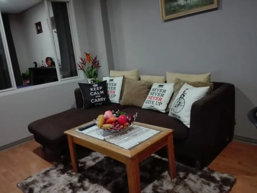 For rent, Lumpini Ville Condo, Cultural Center, 2nd floor, Building E1, new furniture, ready to move in, hurry to book now