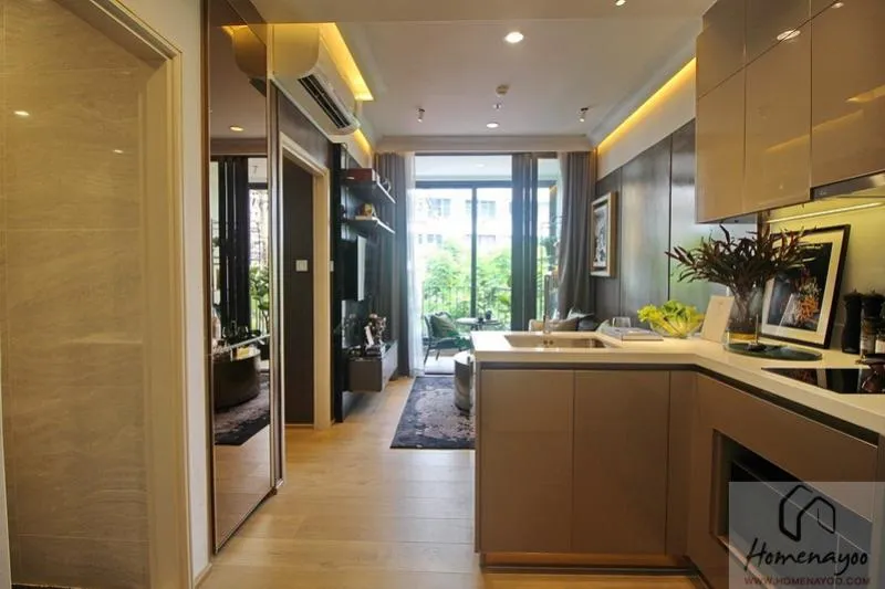 ขายดาวน์ คอนโด ควินน์ สุขุมวิท 101 1นอน 1น้ำ ห้องสวน วิวสระ ราคาถูกมา จองด่วน