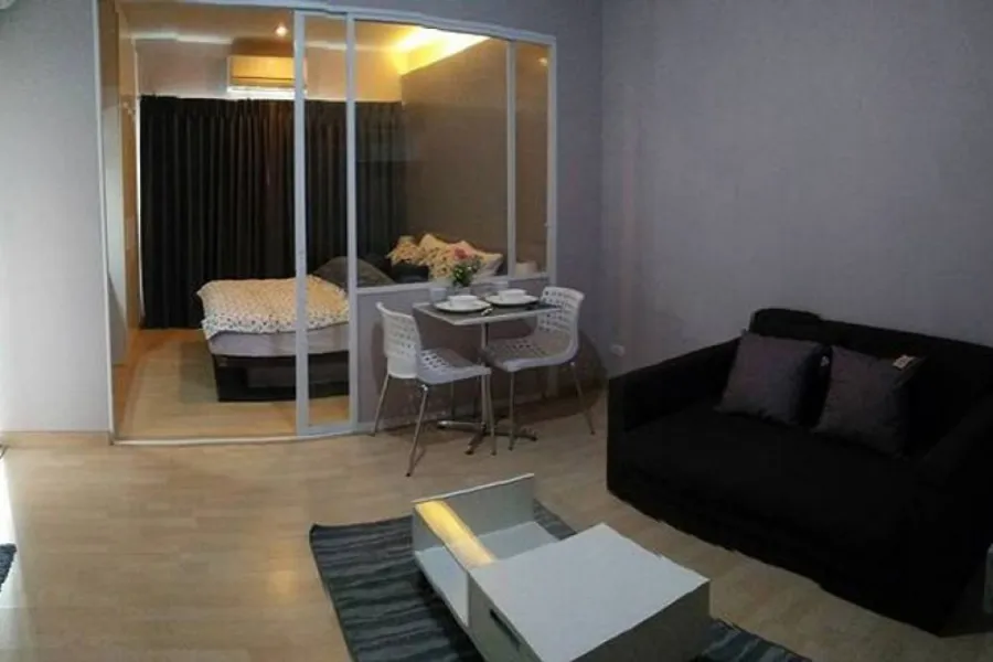 ให้เช่า คอนโด เดอะลีฟ พัฒนาการ 1นอน 1น้ำ เฟอร์ครบ เดินทางสะดวก ใกล้รถไฟฟ้า รีบจองเลย