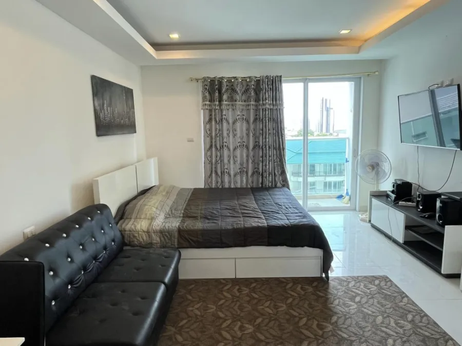 ให้เช่า Cozy Beach View Condominium ห้อง Studio เฟอร์นิเจอร์ Buit-In ครบเซ็ท รีบจองก่อนพลาด