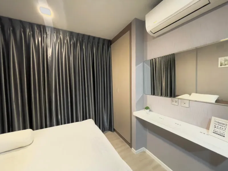 For Rent Kave condo ชั้น 8 วิวไม่บล็อค ห้องตกแต่งครบพร้อมเข้าอยู่ มีแอร์ 2 ตัว พลาดแล้วจะเสียใจ ด่วน