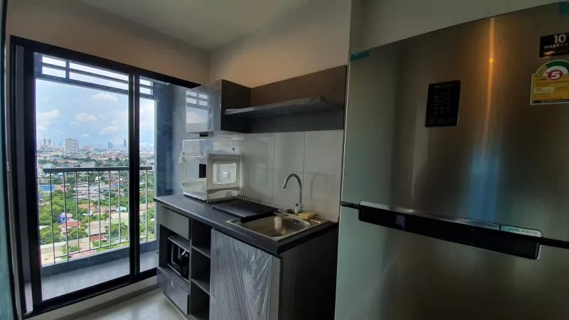 For rent แอสปาย สาทร-ตากสิน ห้องกั้นเป็นสัดส่วน เตียงใหญ่ king size นอนสบายสุดๆ ย้ายด่วนเลยจ้า