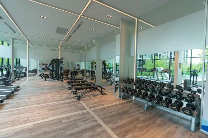 Condo for rent, Atmoz Chaengwattana, corner room every corridor The most private. There are 2 bedrooms at this price. Rent it now!!