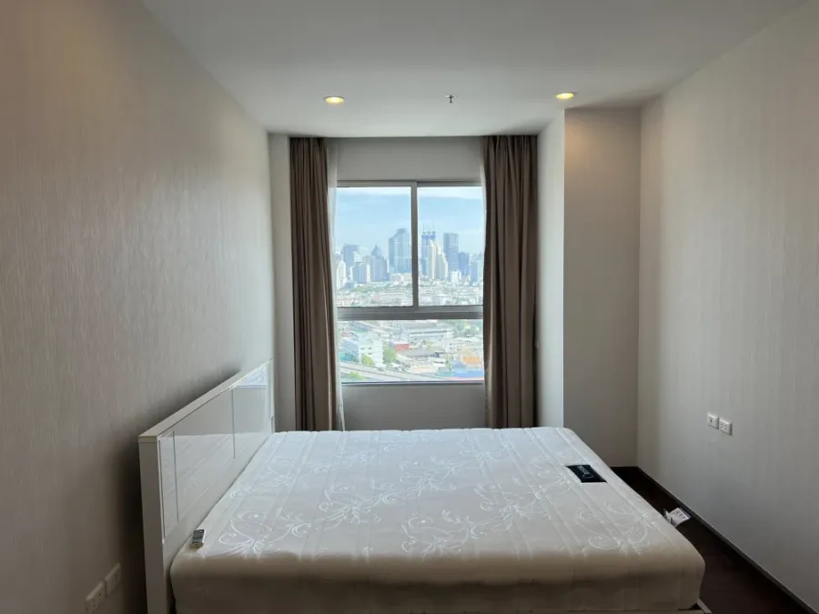 ให้เช่า Supalai Lite Sathorn Charoenrat 1 ห้องนอน 1 ห้องน้ำ พื้นที่ใช้สอยเยอะ วิวสวยจากชั้นสูง จองด่วน
