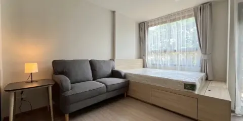 ขาย THE MUVE Sukhumvit 107 ห้องชั้น 3 เฟอร์และสิ่งอำนวยความสะดวกครบครัน จองเลย