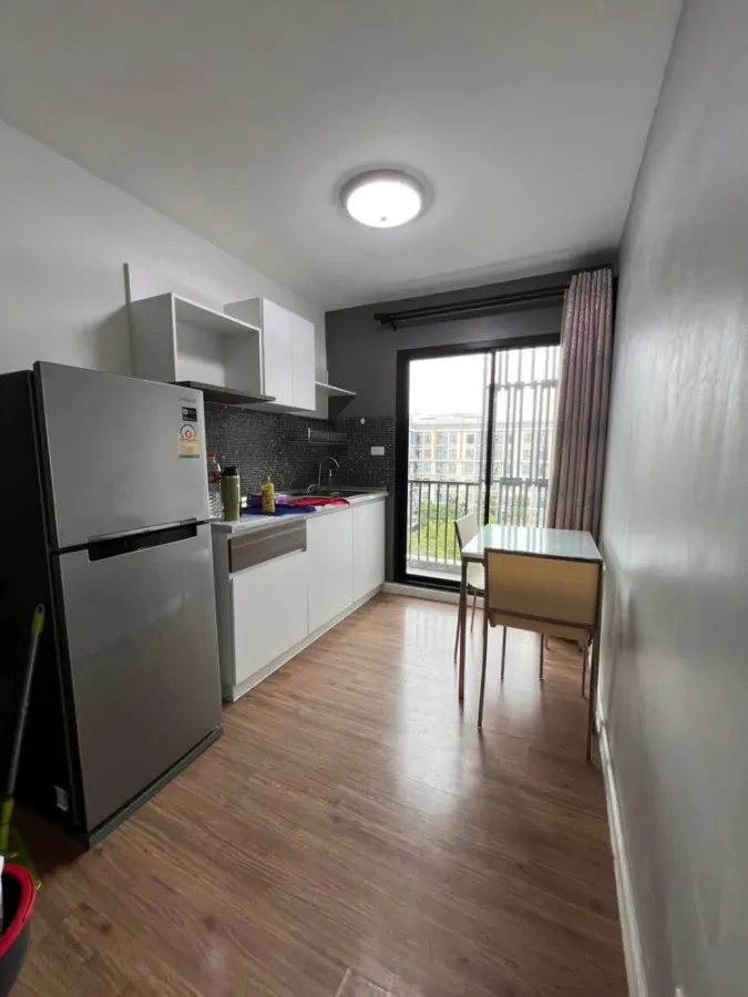 For rent, I Condo Salaya, 7th floor, large room, fully furnished, don't just look.
