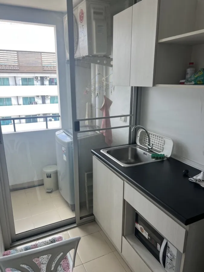 For rent, Plum Condo, Phahonyothin 89, Phase 4, Building B, 8th floor, fully furnished, ready to move in. Book now, don't wait.
