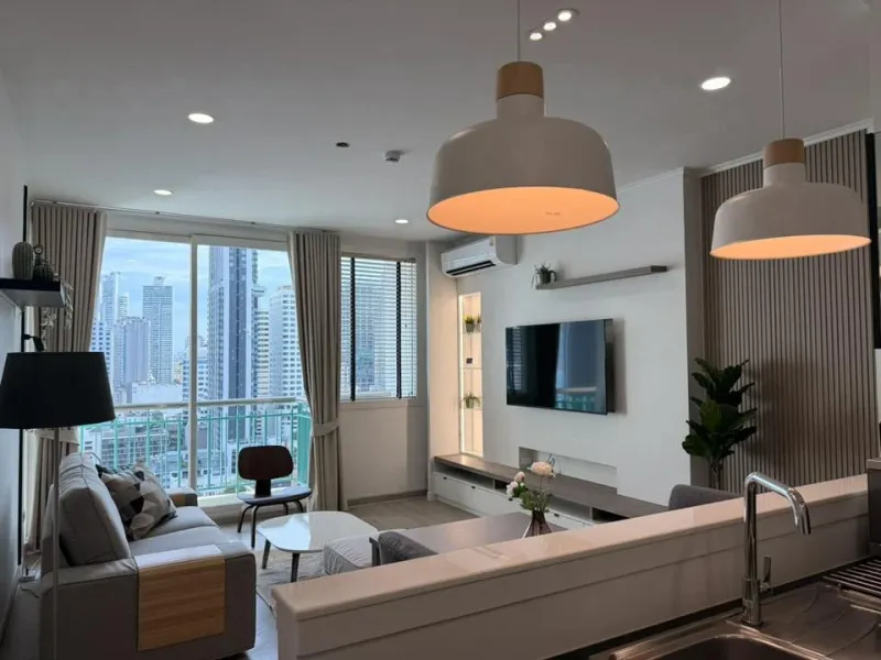 ให้เช่า Wind Sukhumvit 23 ห้องพร้อมอยู่ ชั้นสูง ห้องกว้าง จองเลย