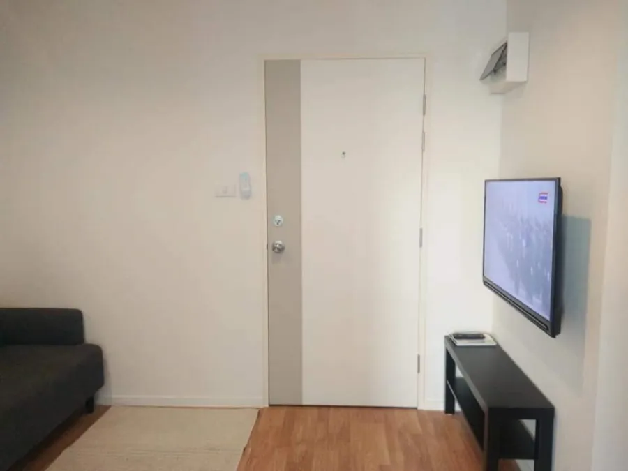 For rent, Lumpini Ville Nakhon In Riverview, 1 bedroom, 1 bathroom, fully furnished, ready to move in, best price, book quickly.