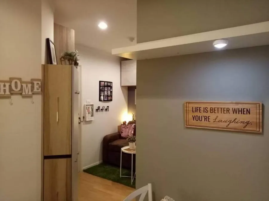 Condo for rent, Lumpini Ville Sukhumvit 109 - Bearing, fully furnished + electrical appliances, good price, ready to move in. Don't miss it.