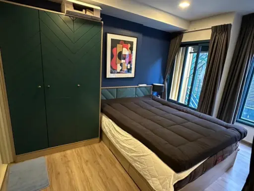 ปล่อยให้เช่า The Base Sukhumvit 50 ห้องดูดีมาก เครื่องใช้ไฟฟ้าและเฟอร์นิเจอร์ครบ ราคาสุดคุ้ม จองเลย