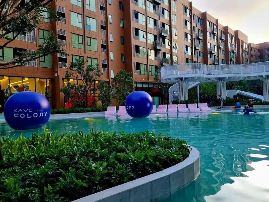 ขายดาวน์ เคฟ ทาวน์ โคโลนี วิวสระ และสวน ห้องมุม โครงการดี น่าอยู่ จองเลย ห้ามพลาด